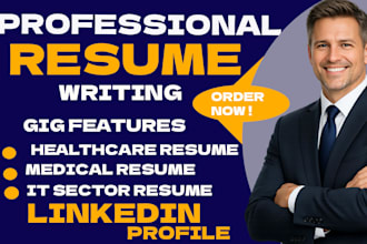 create ats optimized resumes and revamp linkedin profiles for job success
