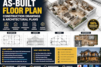 create architectural blueprint designing services