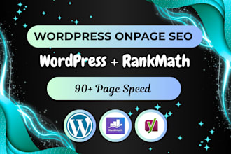 do website search engine optimization and wordpress on page SEO