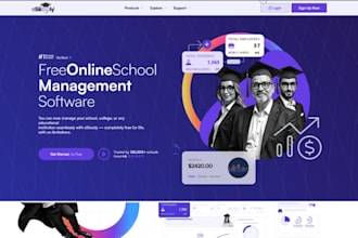 develop school management app student attendance system school fee management
