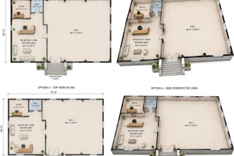 make 2d 3d floor plans autocad sketchup