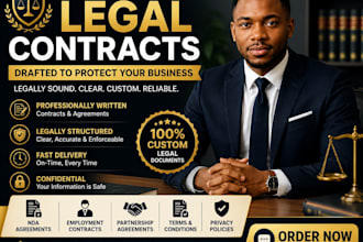 draft professional legal contracts and agreements