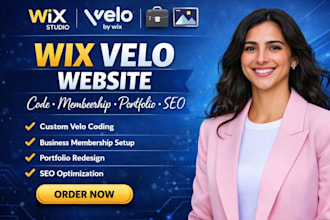 wix velo code design redesign wix studio business membership portfolio website