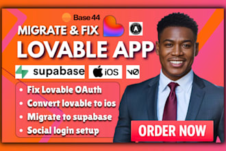 fix lovable app oauth convert lovable to ios migrate lovable app to supabase mvp