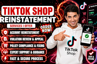 tiktok shop appeal letter for tiktok shop reinstatement, fix tiktok suspension