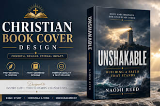design christian book cover ebook cover design book cover design