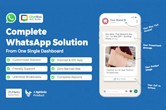 setup whatsapp business API with chatbot and broadcast automation