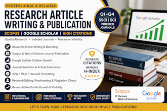 backdate, write and publish research article in google scholar indexed journal