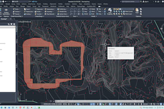 create a cut fill grading plan and road cross section in civil 3d