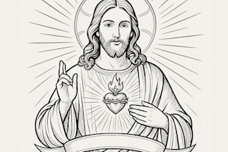 design a modern religious logo for church, ministry, mosque, or charity