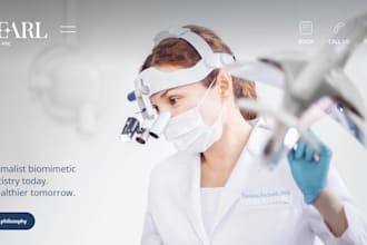 design dentist website dental clinic orthodontist and cosmetic dentistry website