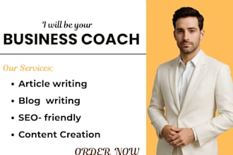 help startups and small businesses grow with market research and coaching