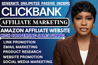 create an autopilot amazon affiliate website and clickbank sales funnel