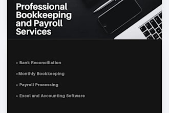 do monthly bookkeeping and payroll services