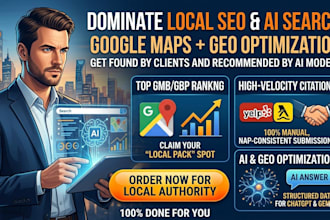 do local SEO, google maps ranking, and ai search GEO optimization