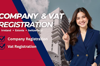 register your company and handle vat in ireland, estonia, or switzerland