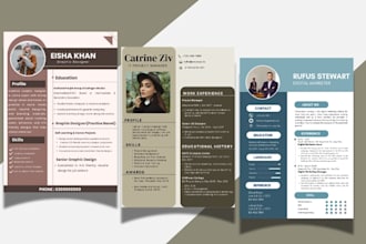 write and edit a professional ats resume, cv and linkedin