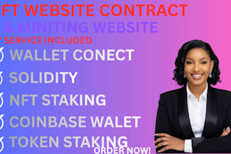 develop nft minting page build crypto investment telegram ai agent auction