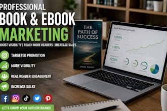 do professional ebook marketing and kindle book promotion