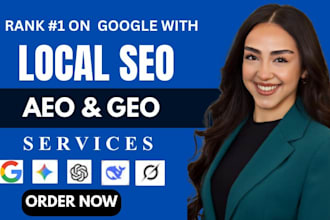 do monthly website local off page, GEO, aeo,SEO backlinks building for ai search