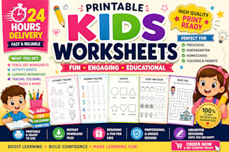 design printable kids worksheets activity sheets educational