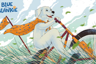 draw children book illustrations and children book cover