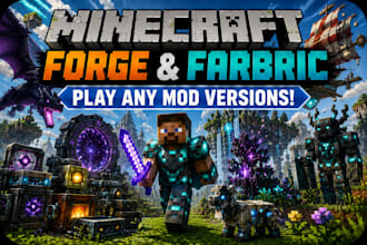 create your custom minecraft neoforge or forge mod, fabric mod