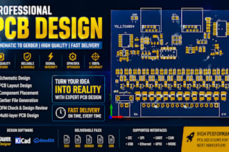 design  automotive pcb for ev, bms, can bus and iot boards