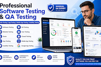 do software testing website testing mobile app QA testing for usability testing