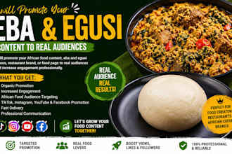 make eba and egusi for your taste