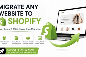 migrate your store from any cms to shopify website migration