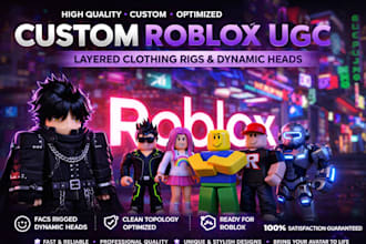 roblox bundle, outfit,accessories,dynamic heads and hair