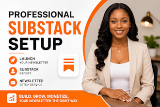set up and optimize your substack newsletter professionally