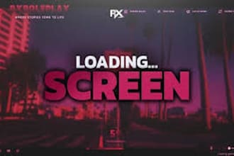 do metal lyric music video fivem loading screen cinematic book trailers