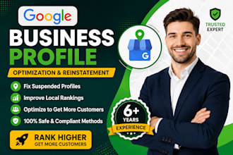 reinstate and optimize suspended google business profile
