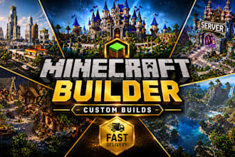 build an amazing custom minecraft world or server spawn