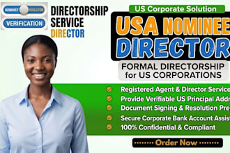 be your USA nominee director, company registration