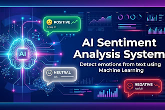 create sentiment analysis model using machine learning