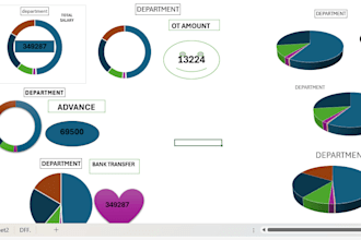 advanced microsoft excel work and HR data management