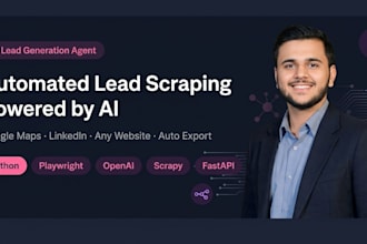 build an ai lead generation and web scraping agent