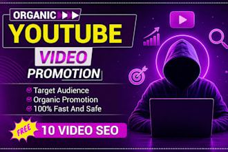 do organic usa youtube video promotion usa channel promotion to active audiences