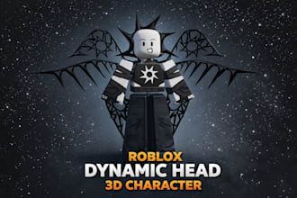 custom roblox dynamic heads, ugc bundles and accessories
