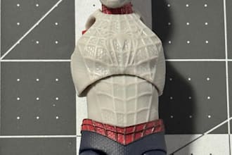 sculpt custom 3d articulated action figure for collectibles, 3d statue in zbrush