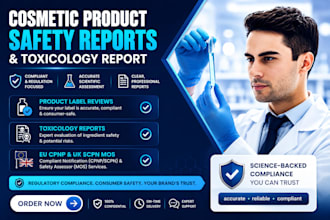 safety data sheet toxicology report mos for cosmetic products eu cpnp scpn uk