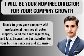 be your nominee director for your company growth