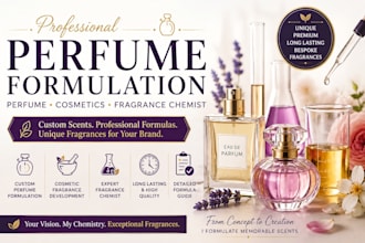 perfume formulation perfume cosmetics fragrance chemist