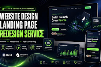 design carrd website carrd co unicorn platform landing page redesign website