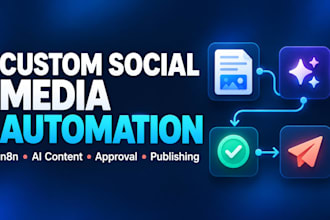 build custom social media automation workflows with ai