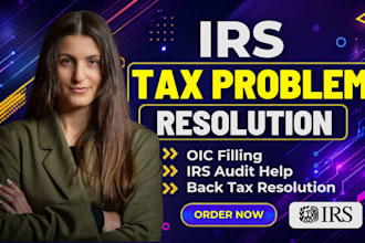 resolve irs issues, irs tax problems, tax debt and help reduce irs penalties