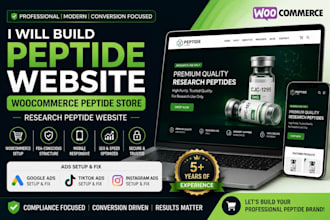 website, research, woocommerce peptides, fda compliant peptides